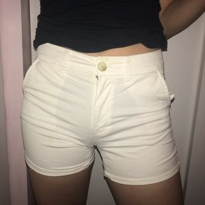 White High Waisted American Eagle Shorts